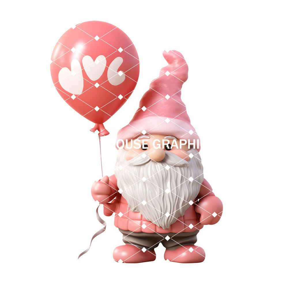 Gnome w/Balloons 2