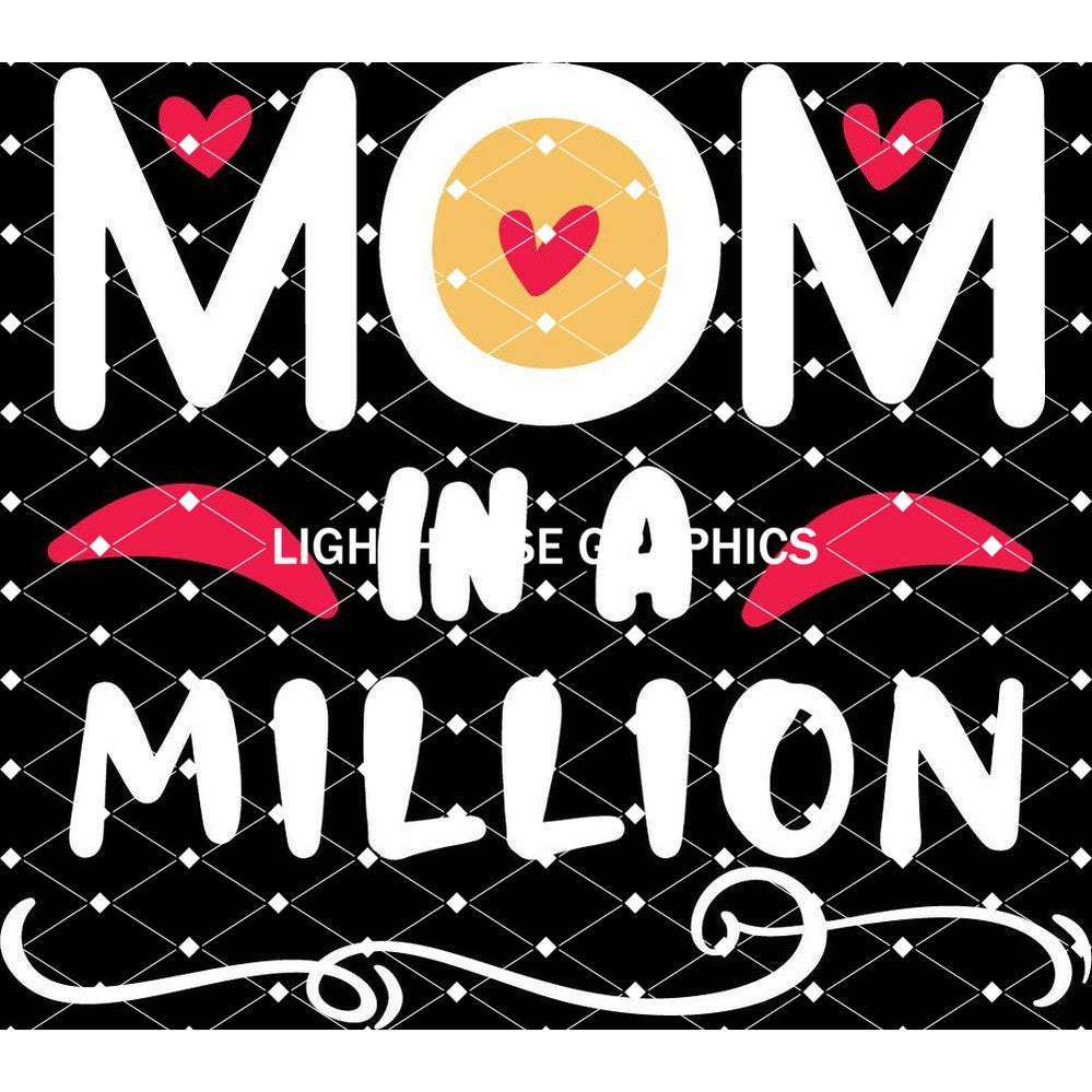 Mom in a Million - White
