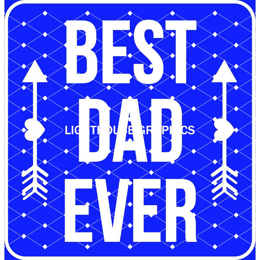 Best Dad Ever - White
