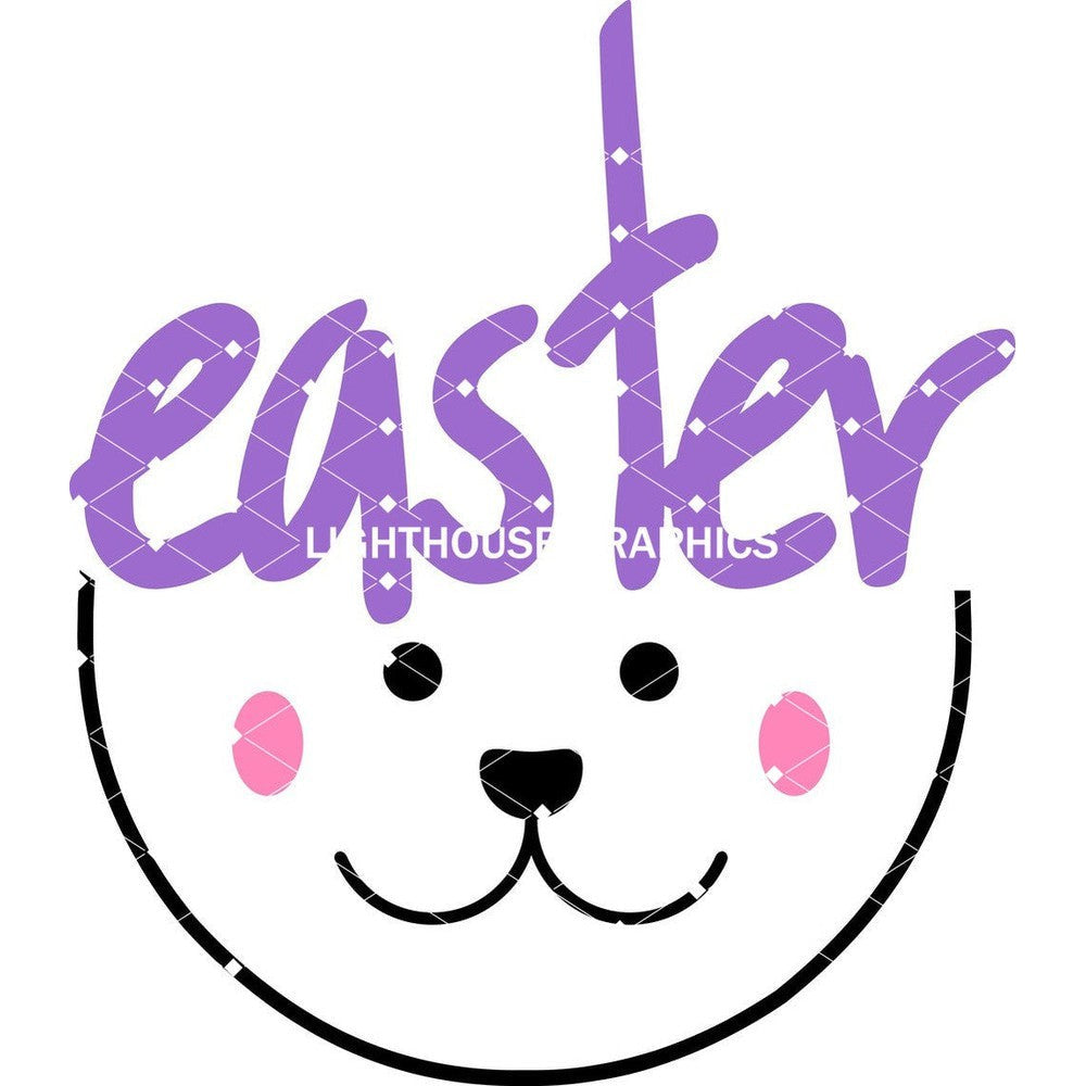 Easter Bunny Face