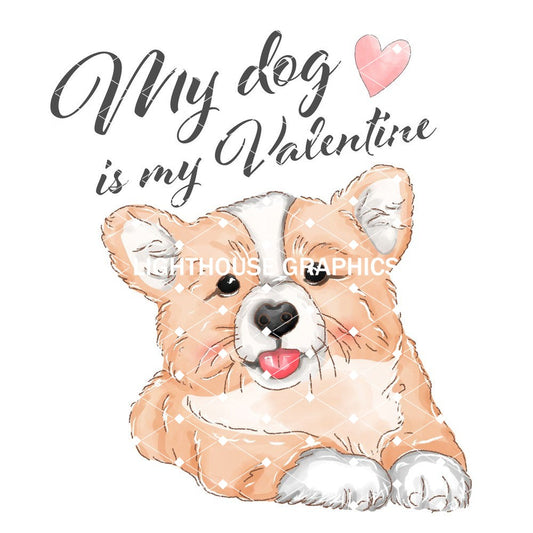 Corgi Valentine