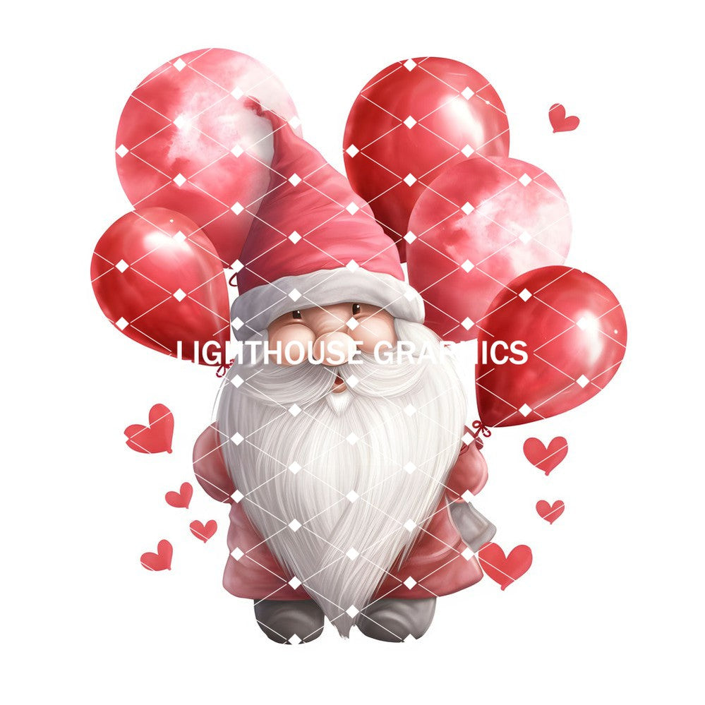 Gnome w/Balloons