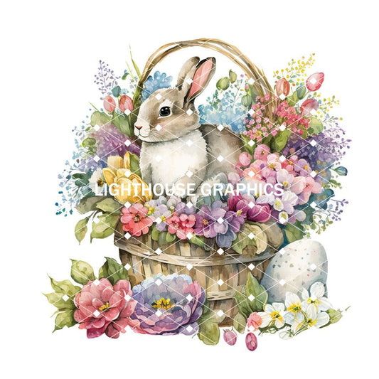 Bunny in a Basket 2