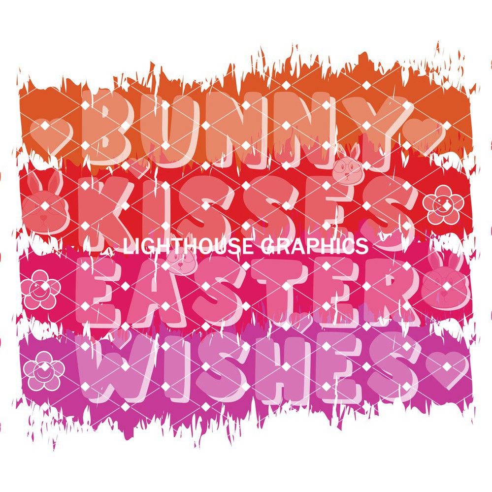 Bunny Kisses Easter Wishes