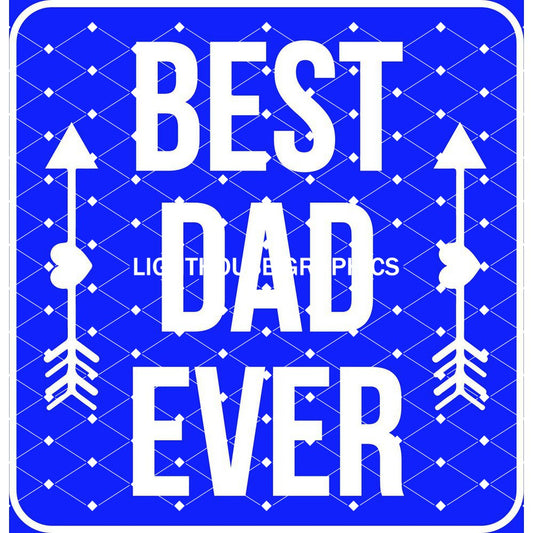 Best Dad Ever - White