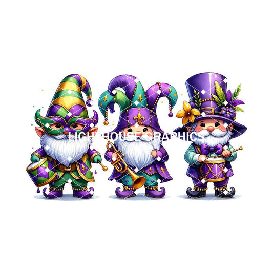 Mardi Gras Gnomes