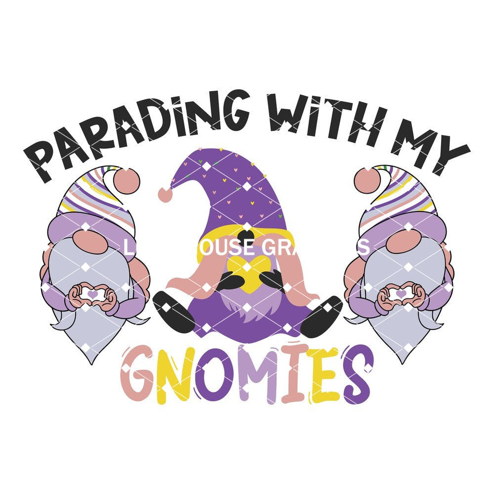 Parading With My Gnomies