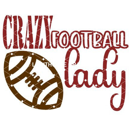 Crazy Football Lady