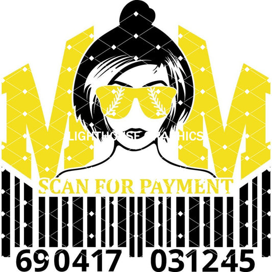 Mom, Scan for Payment - Softball