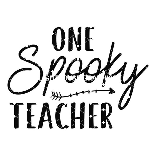 One Spooky Teacher