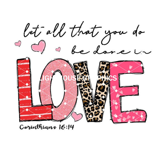 Corinthians 16:14