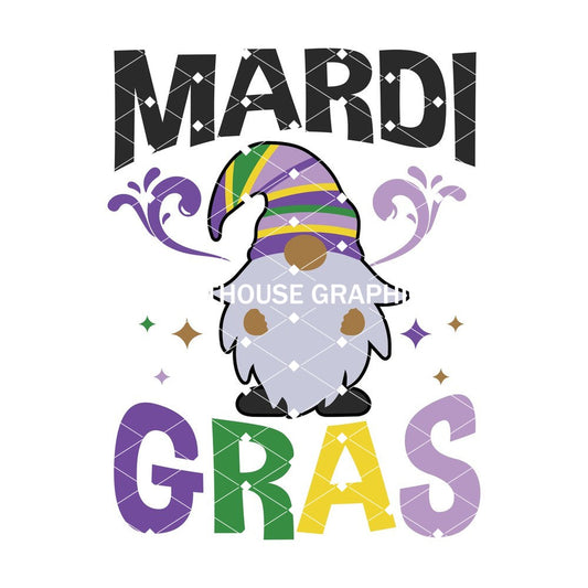 Mardi Gras Gnome